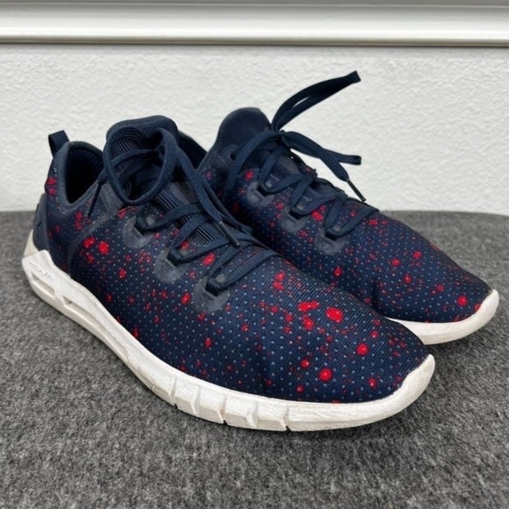 Under Armour Navy and Red Athletic Shoes